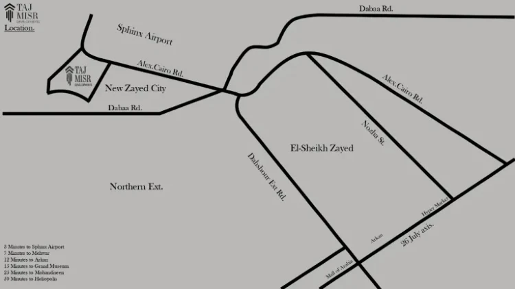 خريطة-كمبوند-دي-جويا-ريزيدنس