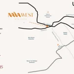 خريطة-كمبوند-نايا-ويست-الشيخ-زايد