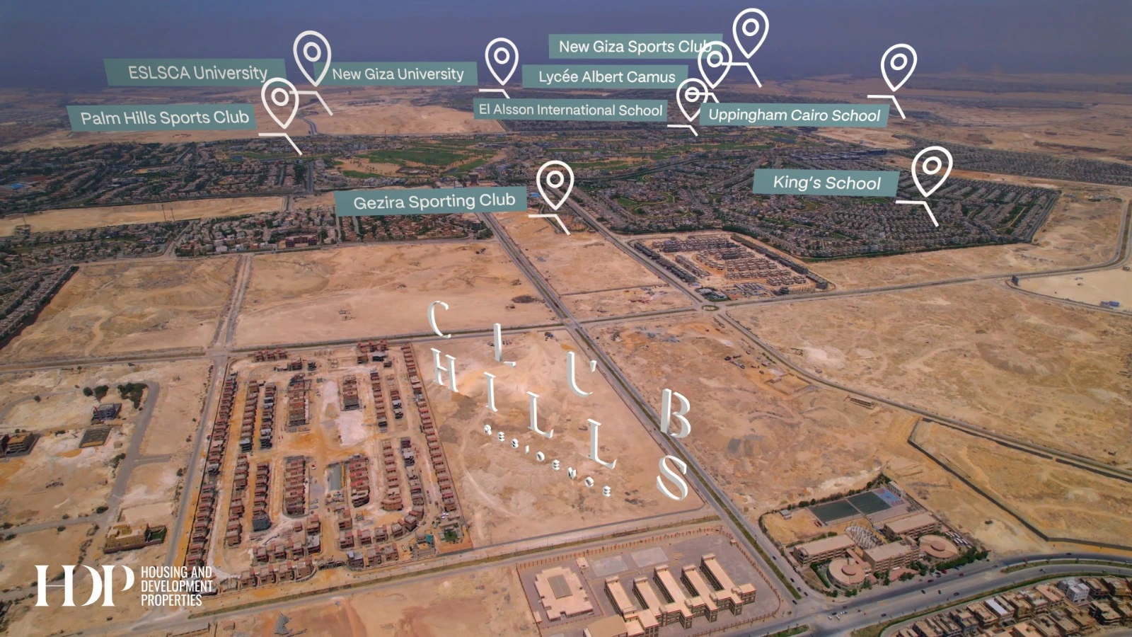 كمبوند كلوب هيلز ريزيدنس 6 أكتوبر