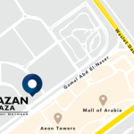 أين يقع -مول -كازان -بلازا -أكتوبر- ؟