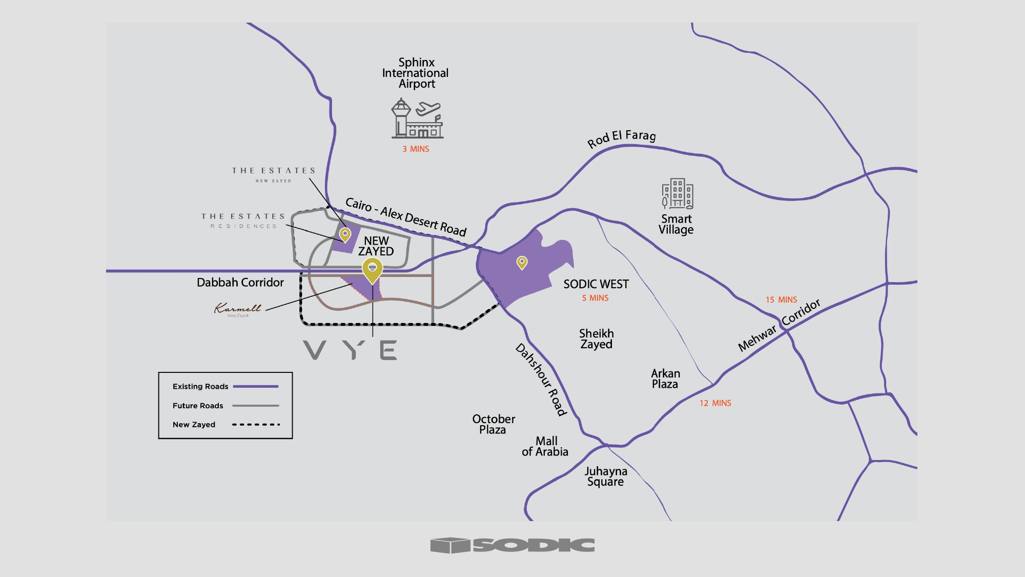 كمبوند كارميل سوديك الشيخ زايد