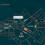 موقع مشروع شركة يو سي للتطوير العقاري التجمع الخامس