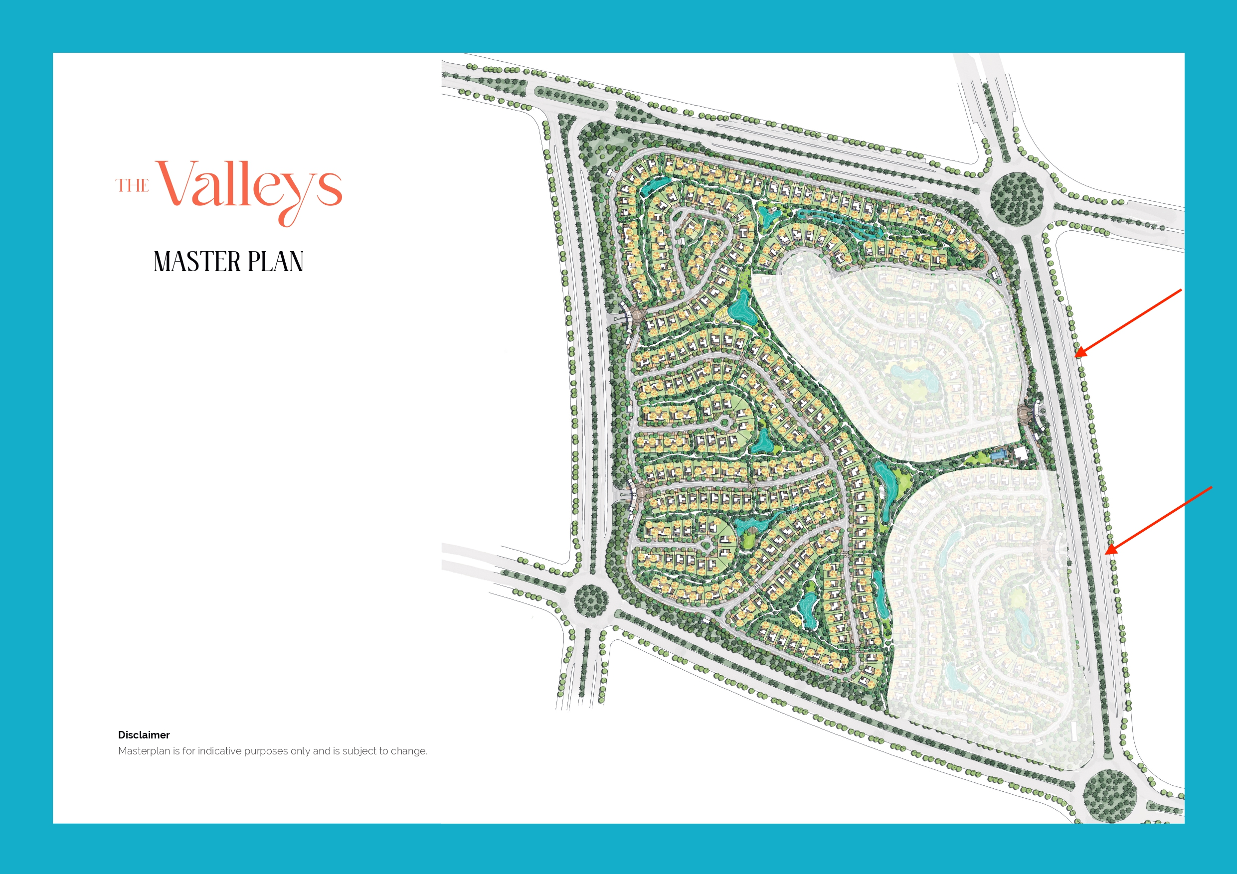 كمبوند ذا فاليز المستقبل سيتي