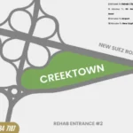 لوكيشن-كمبوند-كريك-تاون-القاهرة-الجديدة