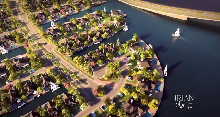 تصميم-كمبوند-جريان-الشيخ-زايد