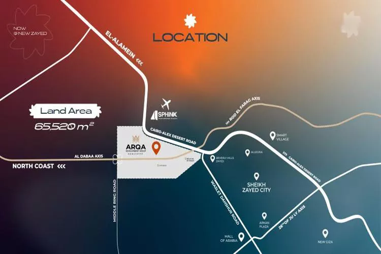 موقع-كمبوند-ريتز-الشيخ-زايد