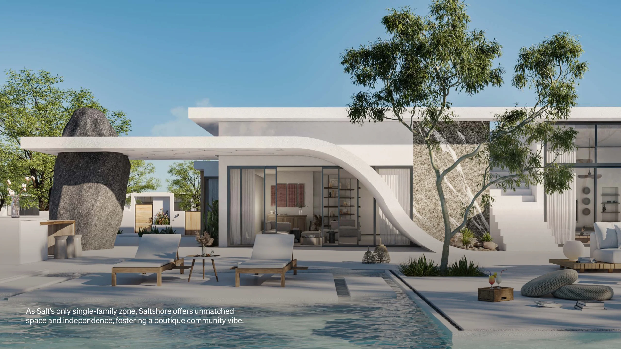 شاليهات سولت شور راس الحكمة الساحل الشمالي Salt Shore