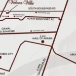 موقع-كمبوند-فيلورا-فيلا-الشيخ-زايد