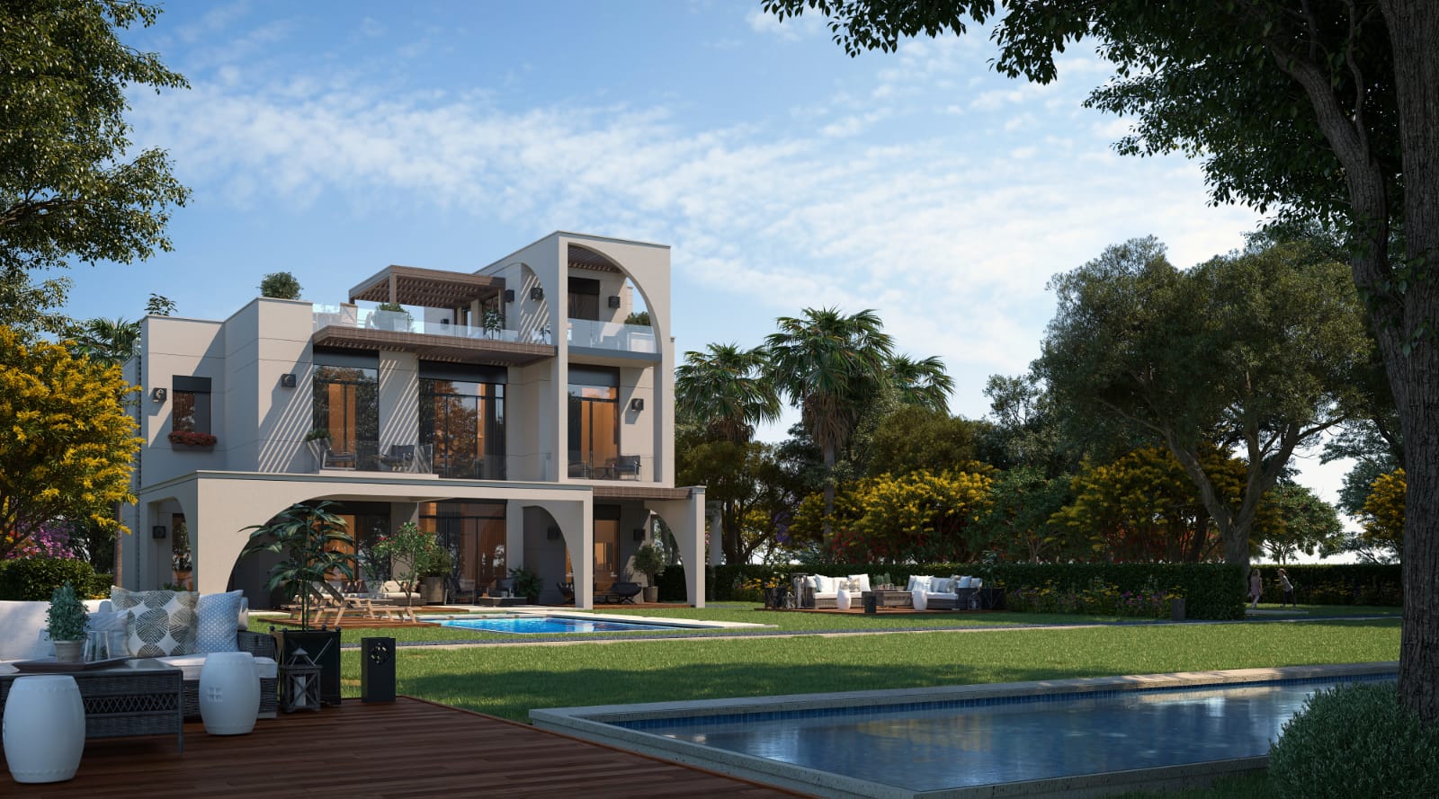 كمبوند ليك ويست 5 زايد الجديدة Lake West 5 New Zayed