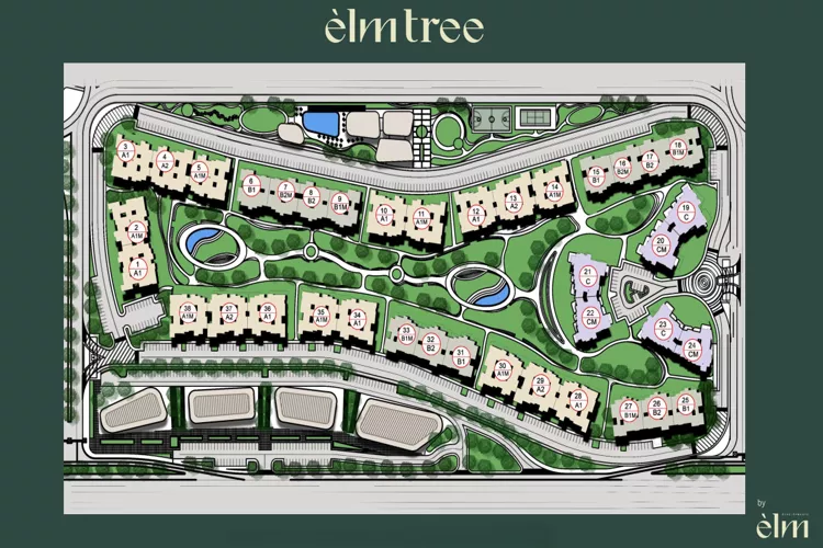 تصميم-ماستر-بلان-كمبوند-ايلم-تري-اكتوبر