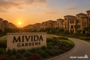 كمبوند ميفيدا جاردنز المستقبل سيتي Mivida Gardens Mostakbal City من إعمار مصر العقارية
