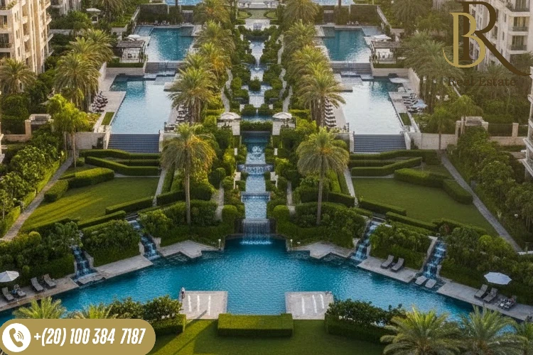 صورة لمدخل Compound 97 Hills New Cairo الفاخر من Palm Hills Developments في القاهرة الجديدة