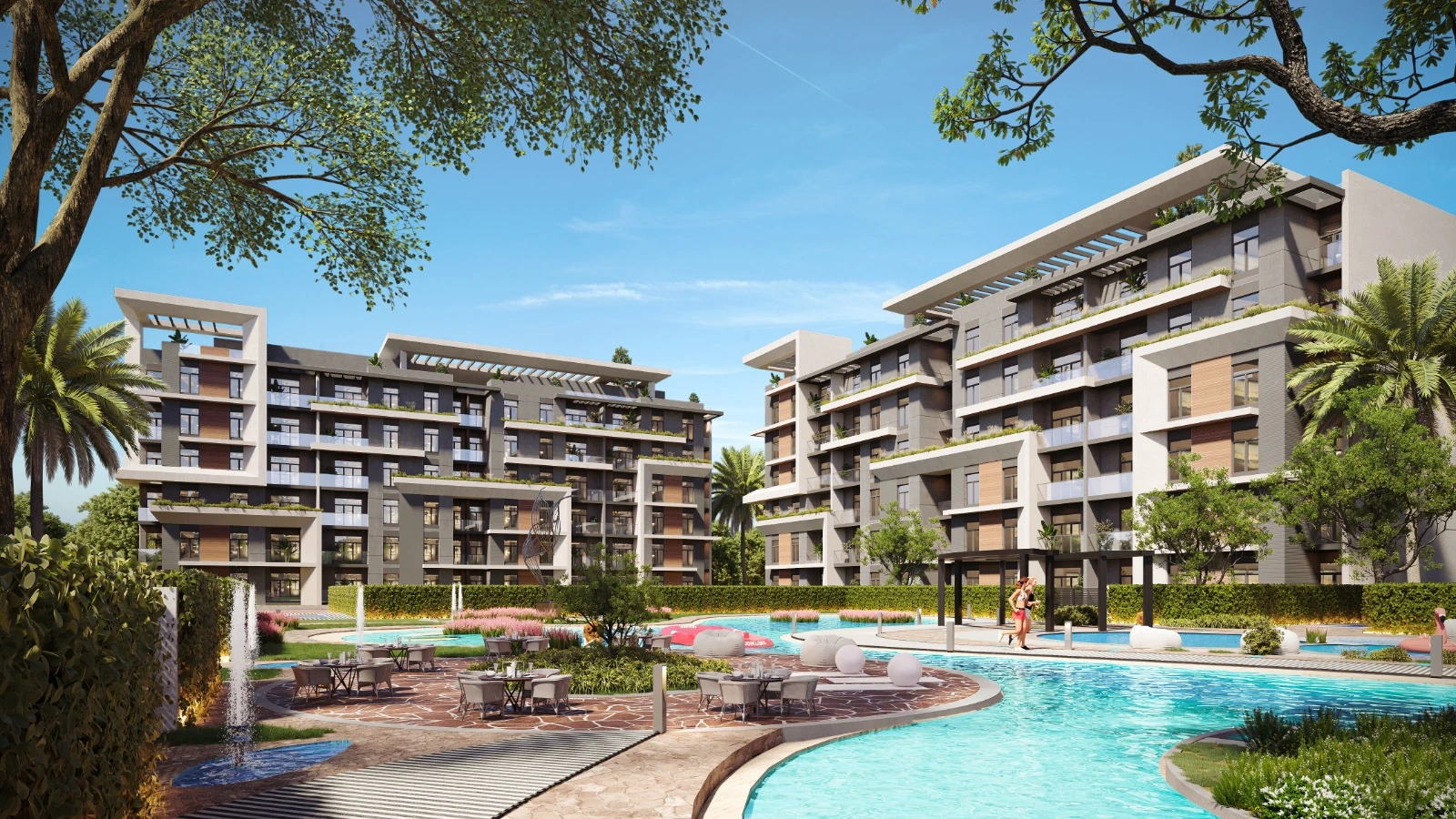 كمبوند فيالي ريزيدنس العبور الجديدة viale residence new obour city