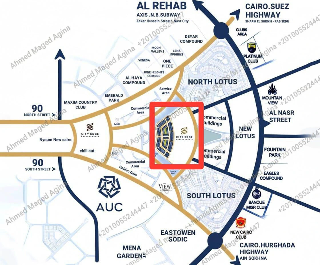 كمبوند لاش فالي التجمع الخامس Lush Valley New Cairo (1)