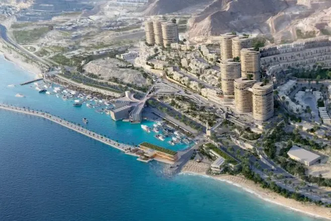مارينا تاورز العين السخنة المونت جلالة إطلالة مباشرة على البحر الأحمر