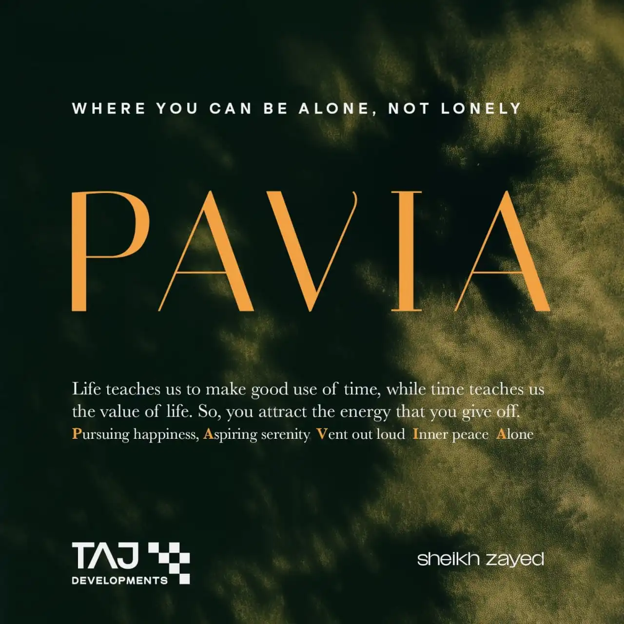 كمبوند بافيا الشيخ زايد Pavia