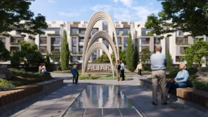 كمبوند الجار الشروق Aljar British District El Sherouk City | شقق فندقية فاخرة أمام مدينتي من AL Jar Developments