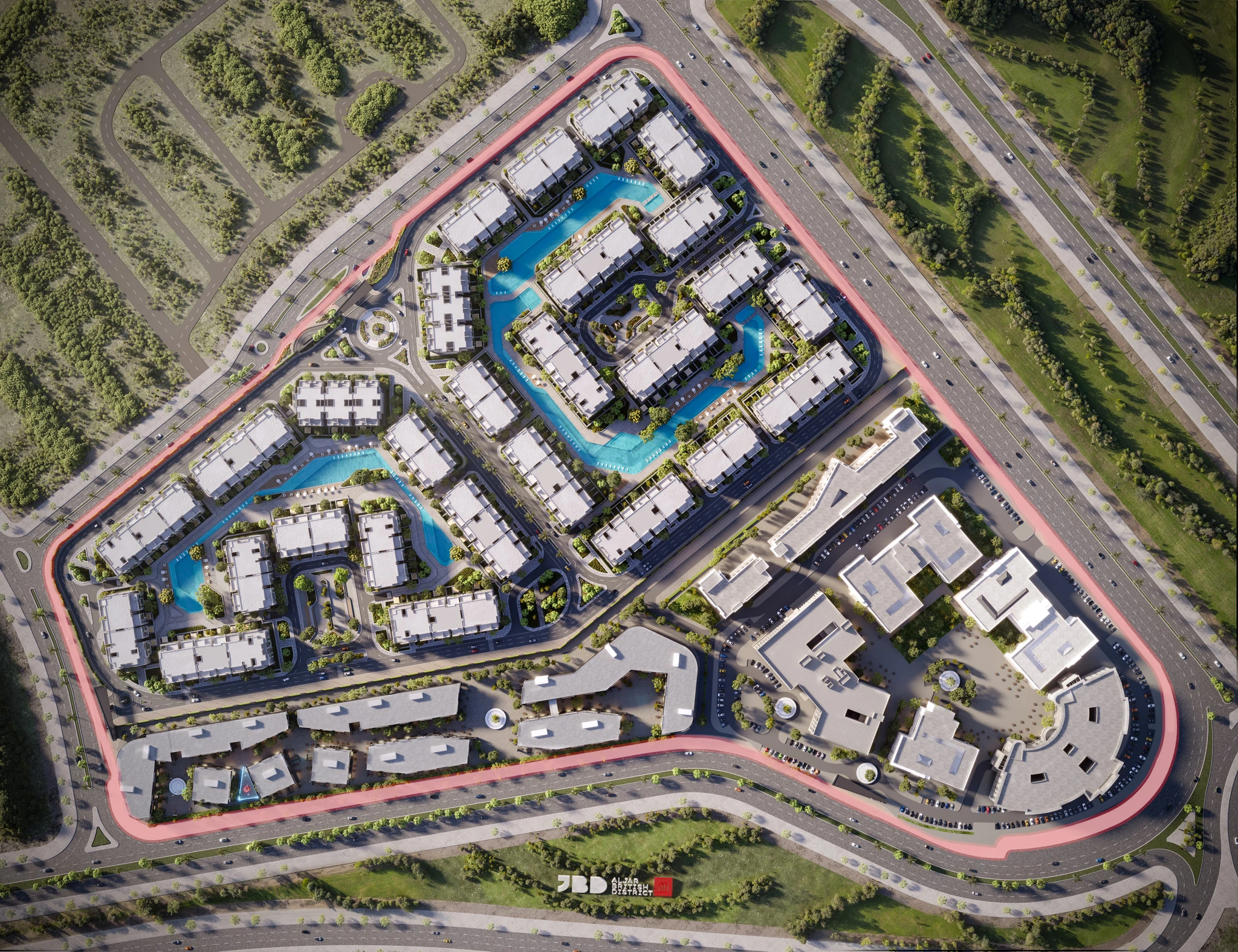 الجار الشروق Aljar British District El Sherouk City