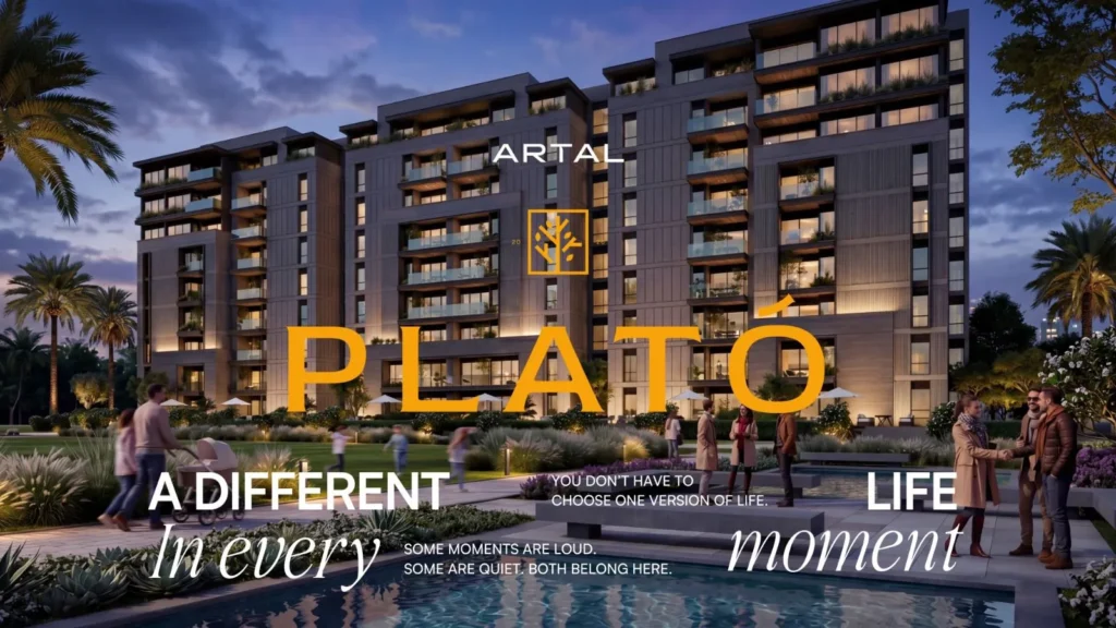 تصميم طبيعي داخل Plato New Capital Compound