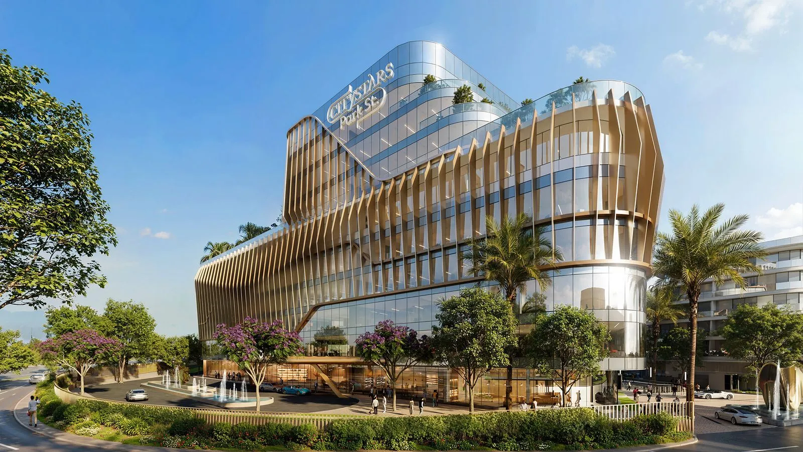 سيتي ستارز بارك ستريت القاهرة الجديدة Citystars Park St New Cairo مشروع استثماري فاخر من سكاي إنوفو للتطوير العقاري