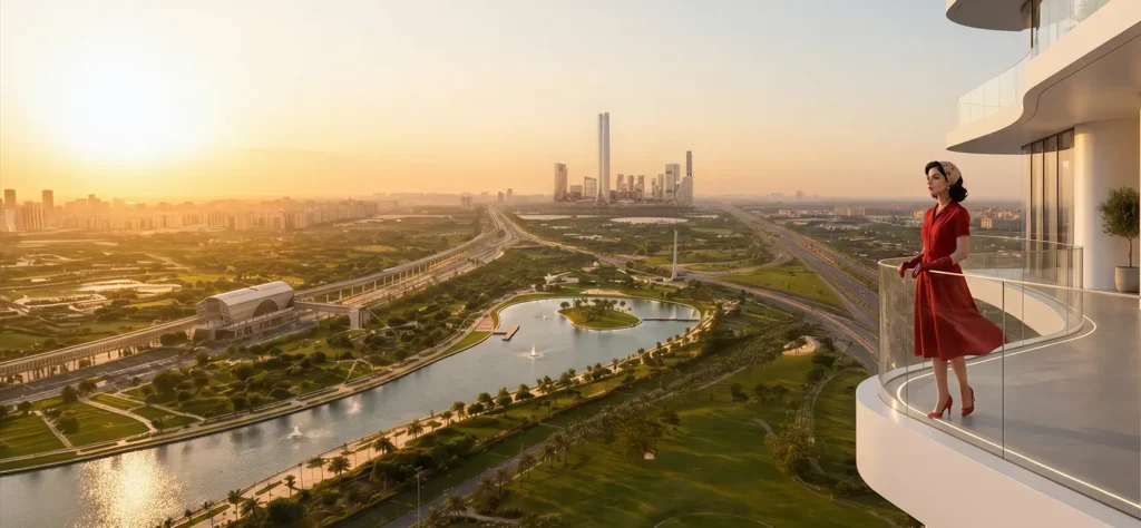 إطلالات مميزة من شقق كمبوند ريفير ديستريكت العاصمة الإدارية