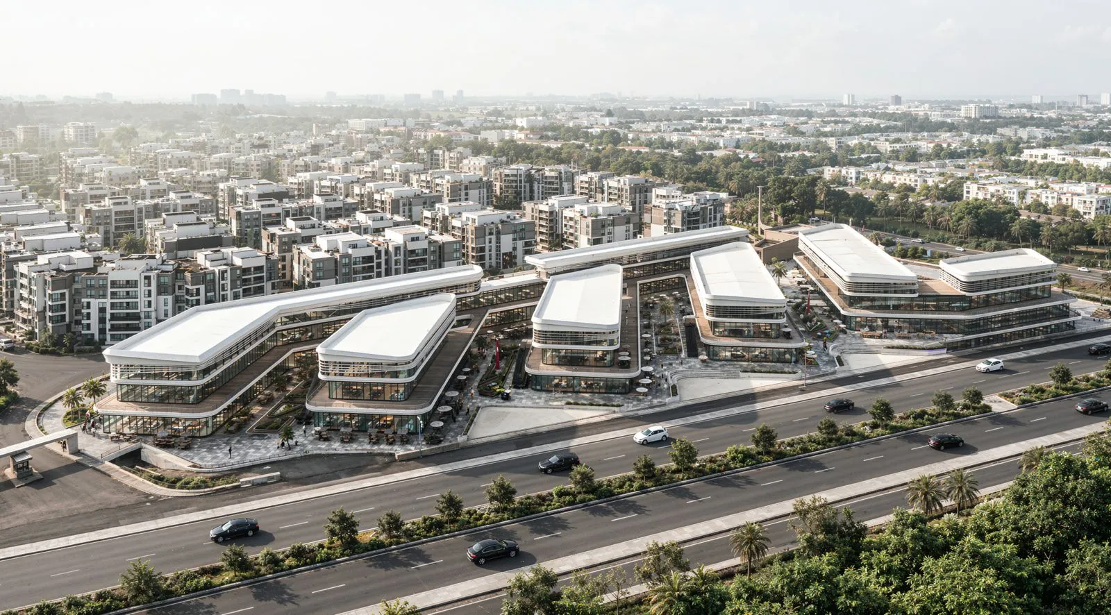 سفن بيزنس كومبلكس حدائق أكتوبر Seven Business Complex من Harby Group.