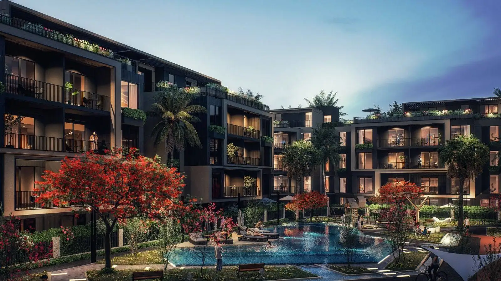 كمبوند ساوا الشيخ زايد Sawa Compound