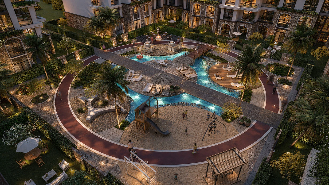 كمبوند يونويا الشيخ زايد Compound Unoia Zayed
