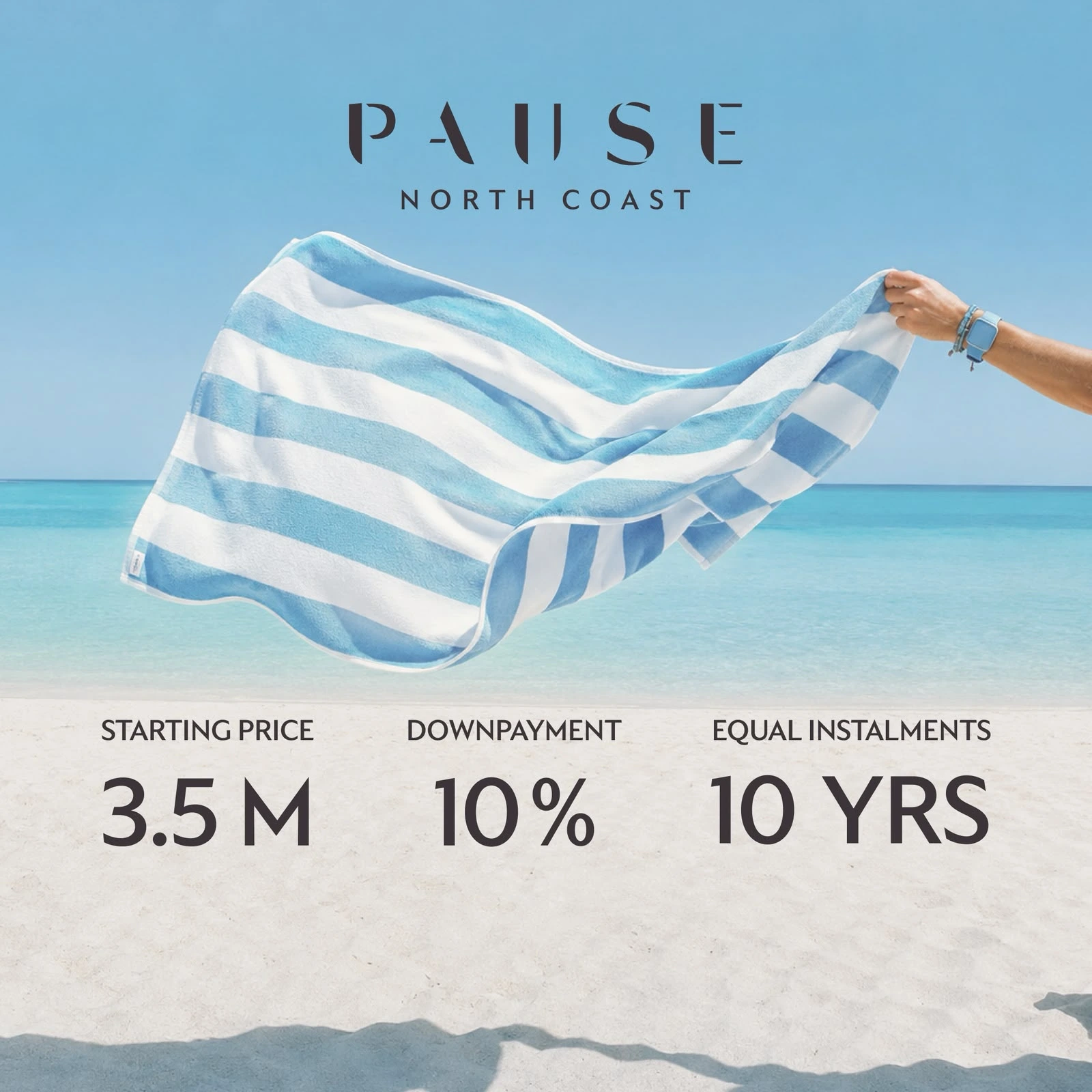 منتجع قرية بوز الساحل الشمالي Pause North Coast