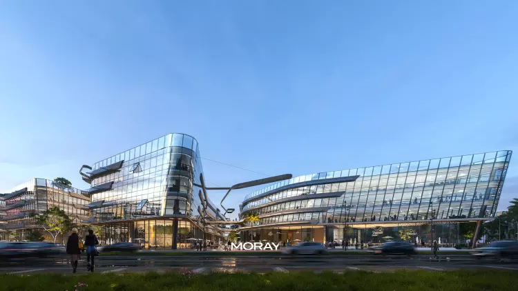 وحدات إدارية داخل Moray Mall New Cairo.