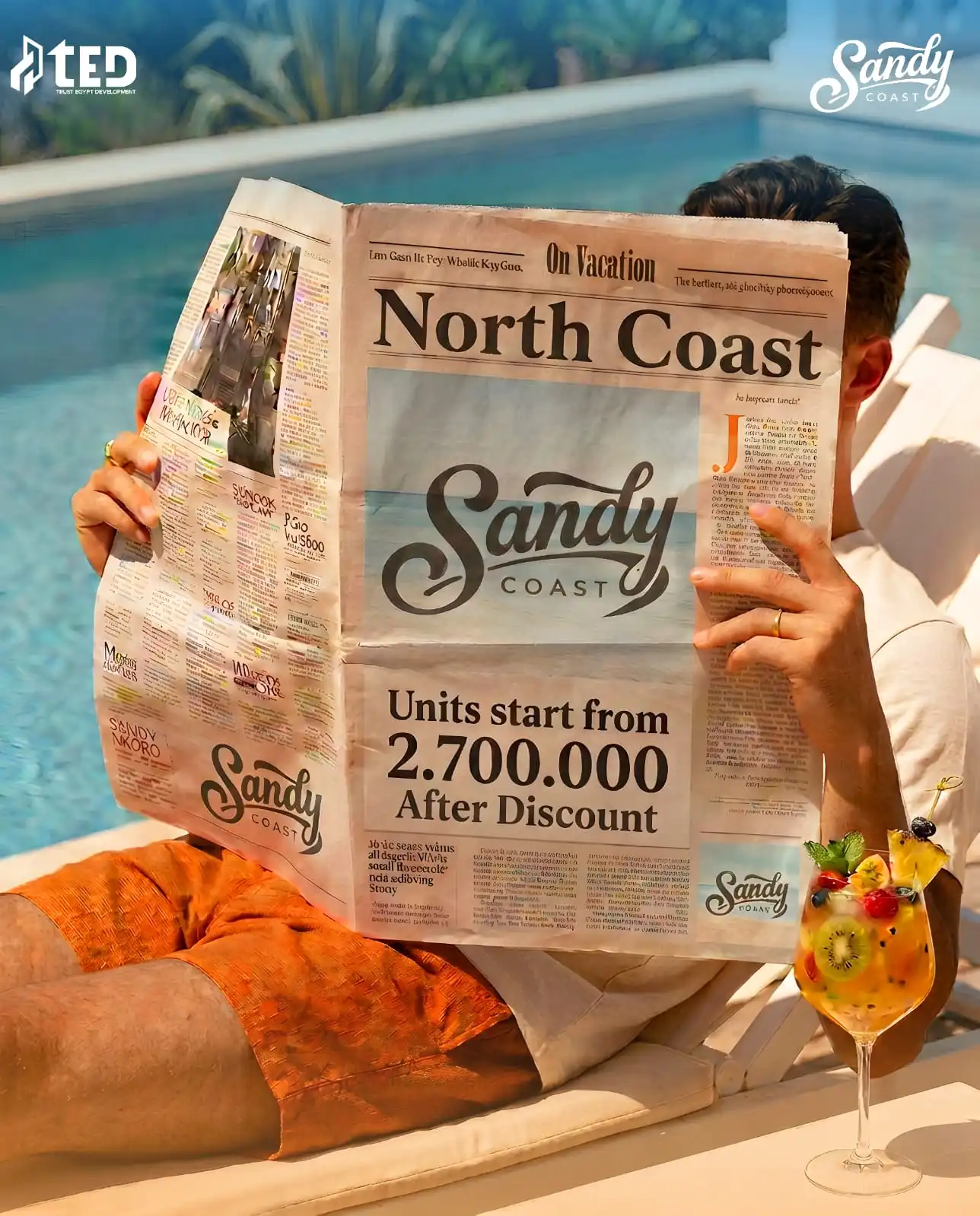 قرية ساندي كوست الساحل الشمالي Sandy Coast North Coast