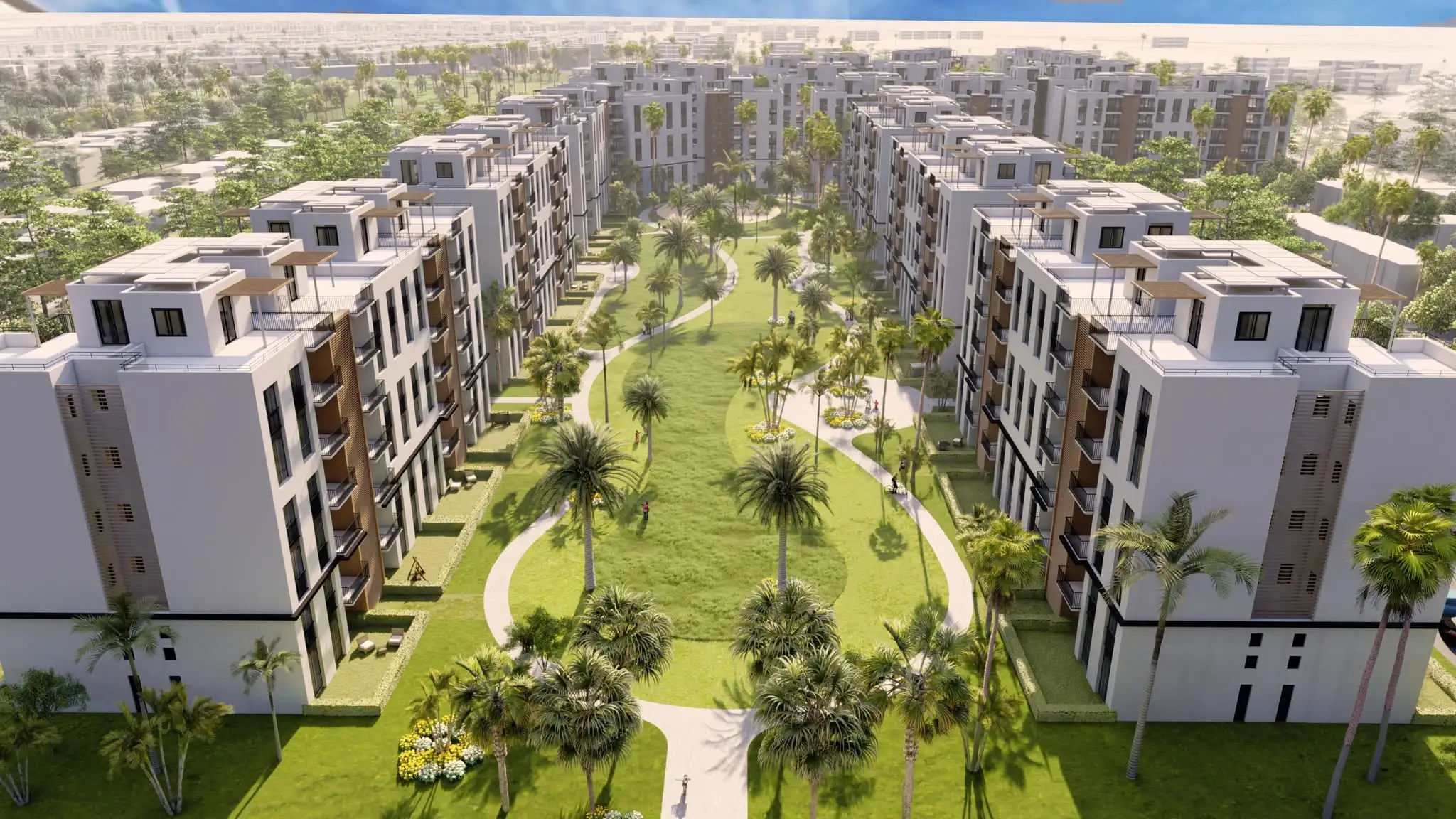 كمبوند سكاي هيلز حدائق – Sky Hills October Gardens