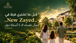كمبوند سيدار هيلز زايد الجديدة Cedar Hills New Zayed